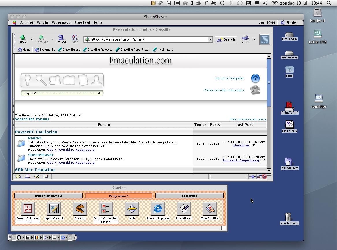 Mac os 9 emulator windows